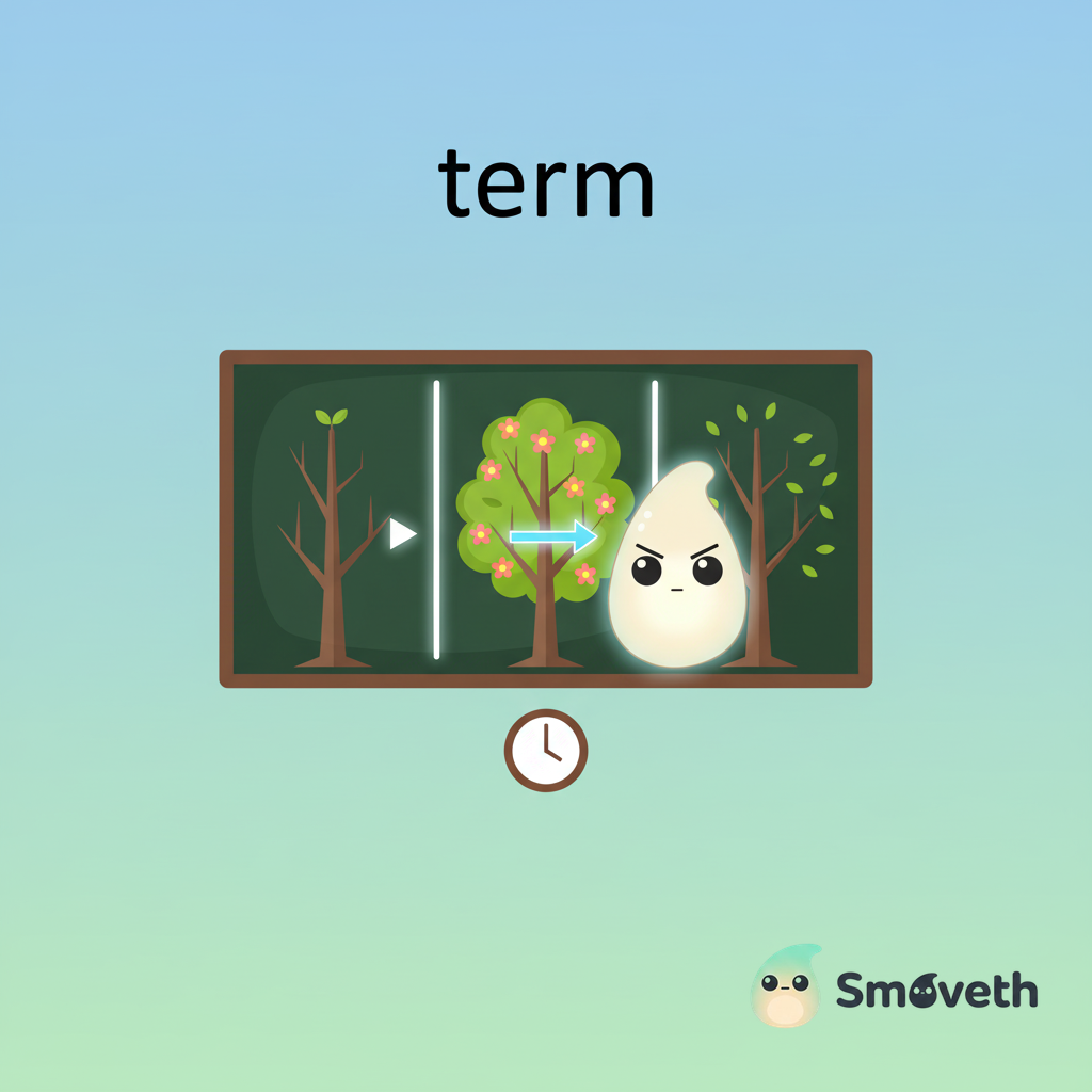 term 이미지 - 기간, 용어